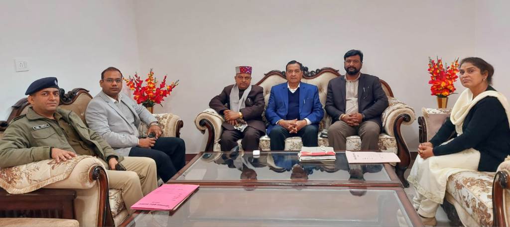 Scheduled Caste Commission reviews progress of two cases in Amb